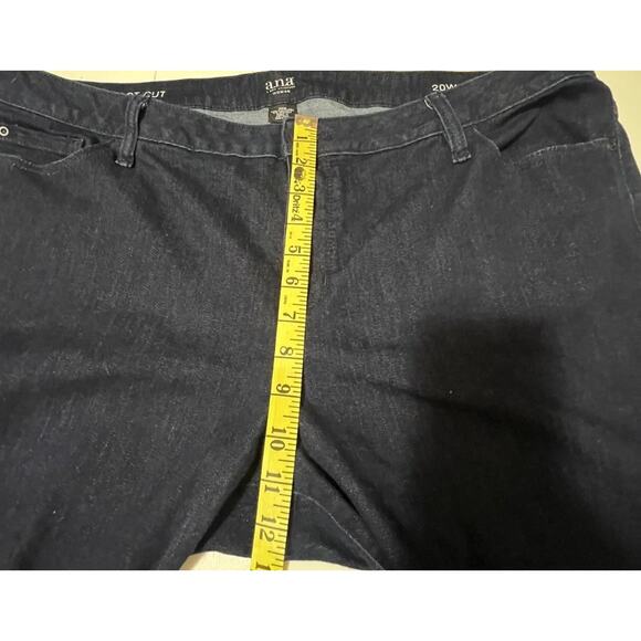 A.N.A Bootcut Blue Denim Trouser Jeans Women’s Size 20W Waist 42 Inseam 32 EUC - Picture 7 of 11